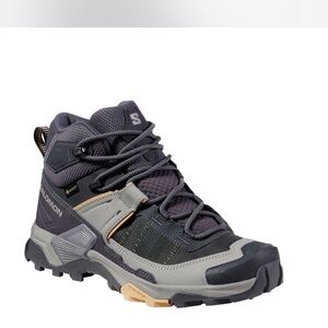 Salomon Men's Black and Gray Athletic Shoes